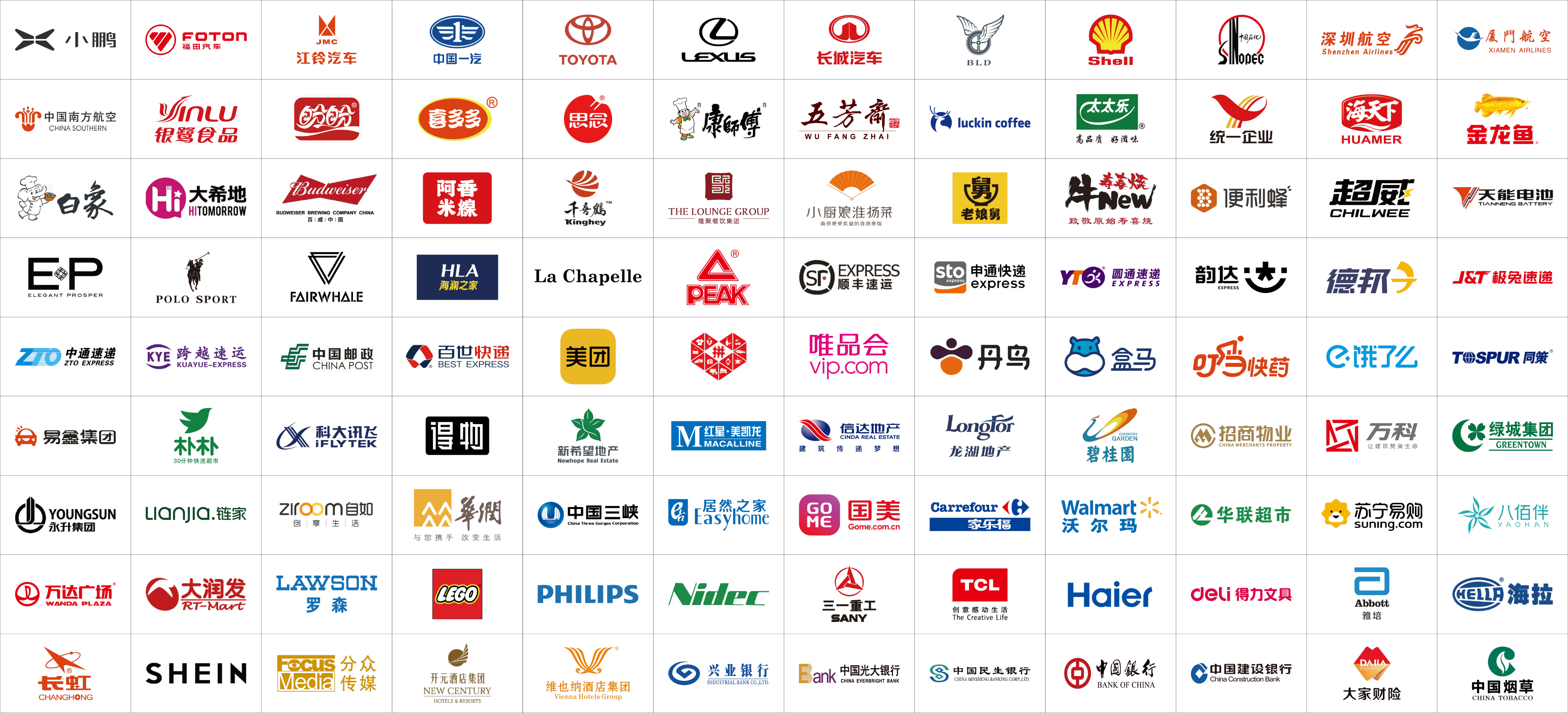 Trusted brands and partners